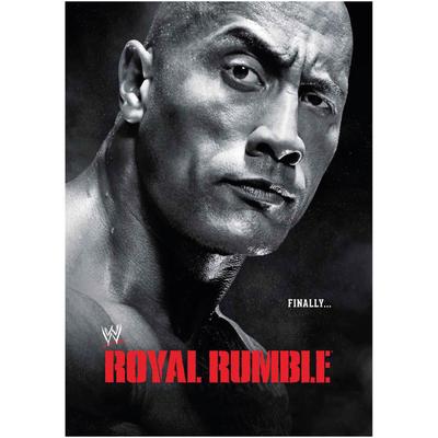 WWE The Rock Royal Rumble Poster - Ungerahmt A2 Image
