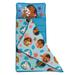 Disney Moana Free as the Ocean Toddler Nap Mat Polyester in Blue/Green | Wayfair 7778392R