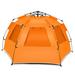 New Classic 4 Person Tent w/ Carry Bag Fiberglass in Orange | 52 H x 100 W x 50 D in | Wayfair Y0000536Orange