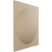 Ekena Millwork Sloane EnduraWall Decorative 3D Wall Panel Vinyl/PVC in Brown | Wayfair WP20X20SNGBE
