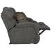 Lark Manor™ Annaliisa 86" Pillow Top Arm Reclining Loveseat Polyester in Gray | 43 H x 86 W x 41 D in | Wayfair E53109F429234C11A28A78D5F4A3EE5A