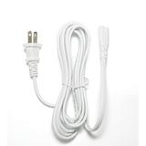 OMNIHIL (10ft Long) AC Power Cord for Yamaha CP-300 P-200 P-250 PF-500 P-250P Piano Keyboard (White)