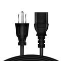 K-MAINS 5ft UL AC Power Cord Replacement for DELL XPS 8700 X8700-625BLK 3prong Charger Cable Lead