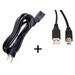 OMNIHIL Replacement 8FT AC Power Cord for Allen & Heath ZED-6 Mixer