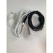 [UL Listed] OMNIHIL White 8FT AC Power Cord+8FT USB-B Cable Compatible with Boss Katana-50 MkII Amp