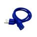 Kentek 3 FT Blue AC Power Cable Cord For SAMSUNG TV LN32A450C1D LN32A450C1H LCD HDTV