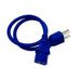 Kentek 2 FT Blue AC Power Cable Cord For SAMSUNG TV LN40B500P3F LN40B530P7F LCD HDTV