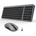 Wireless Keyboard and Mouse Wireless Mouse and Keyboard Combo Cordless USB Computer Keyboard and Mouse Set