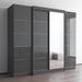 Aria 2D120-EXEX Wardrobe with 1 Mirror