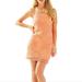 Lilly Pulitzer Dresses | Lilly Pulitzer Jaimie Knit Lace Crochet Shift Dress In Cantaloupe M | Color: Orange | Size: M