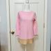 Lilly Pulitzer Sweaters | Lilly Pulitzer Coolmax Dayna Sweater Heathered Pink Tropics Tint Top | Color: Pink/Tan | Size: Xxs