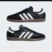 Adidas Shoes | Adidas Samba Originals Shoes Black White G17100 8 | Color: Black/White | Size: 8