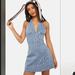 Urban Outfitters Dresses | Another Girl Halter Dress | Color: Blue/White | Size: 2