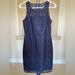 J. Crew Dresses | J Crew, Dark Blue, Sleeveless, Cocktail Dress, New With Tags. | Color: Blue | Size: 00