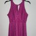 Free People Dresses | Free People Dress Womens 6 Magenta Casual Miss Connections Sleeveless Cut Out | Color: Pink | Size: 6