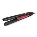 Valera, Swiss'X Pulsecare 101.20/I, Professional Hair Straightener for Straight and Curl Hair, with ioniser, Quick Heating, Electronic Temperature Control, 3 m Cable, 120-230°C, 100-240 V, Black-Red