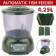 Mangeoire automatique pour poissons d'aquarium 4 25 L LCD numérique Minuterie de nourriture