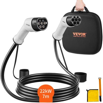 Mophorn - vevor Typ2 Ladekabel für Elektroauto/Hybrid ev Ladekabel E-Autoladekabel Wallbox 22kw