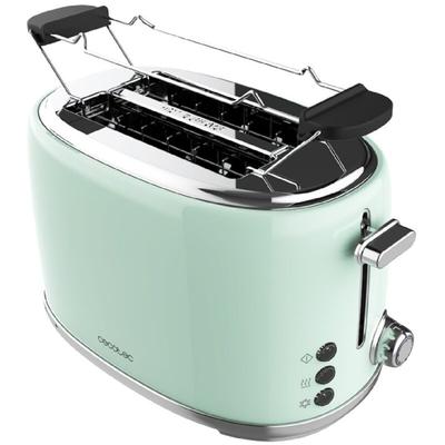 Toaster Toast&Taste 1000 Retro Double Green Cecotec