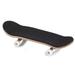 Maple Wooden Alloy Fingerboard Finger Skateboards With Box Reduce Pressure Gifts Novelty Toy Kids Gifts[White]