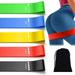 Exercise Bands Workout Bands for Booty Resistance Bands Set for Resistance Training Physical Therapy Hand Weights Training Home Workouts F116399