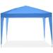 Impact Canopy 10 x 10 Canopy Tent Gazebo with Dressed Legs White