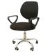 FOCUSSEXY Split Computer Office Chair Cover Soft Stretchable Office Computer Chair Round Cushion Seat Cover & Back Slipcover Slipcover Stretch Desk Task Rotat Seat Cover