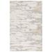 SAFAVIEH Abstract Seachlann Distressed Abstract Wool Area Rug Ivory/Grey 4 x 6