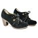 Anthropologie Shoes | Anthropologie Latigo Cabo Lace Up Heels | Color: Black | Size: 7.5