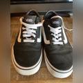 Vans Shoes | Excellent Condition! Van Old Skool Black Tennis Shoes. Women’s Size 9.5 M. | Color: Black | Size: 9.5