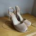 Jessica Simpson Shoes | Jessica Simpson Espadrille Wedges | Color: Cream/Tan | Size: 38 1/2