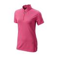 Wilson Staff Damen Golf-Poloshirt, Scalloped Collar Polo, Kurzarm, Polyester