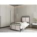 17 Stories Metal Storage Bed Metal in Brown | 53.75 H x 41.25 W x 77.5 D in | Wayfair A2D56F51F3024401B7D80BCCA7CF44C3