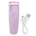 Heated Eyelash Curlers Electric Eyelash Curlers Rechargeable Lash Curler with Flexible Silicone Pad Long-Lasting Natural Curling Eye Lashes for Girl Woman[Purple]