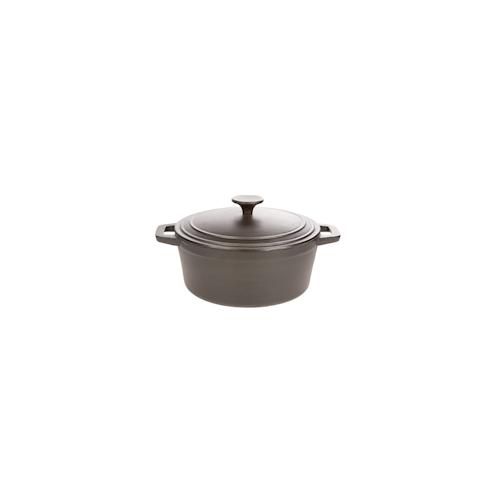 cosy & trendy bergerac schwarz kochtopf gußeisen d24cm