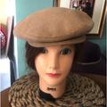 J. Crew Accessories | J. Crew Tan Wool Newsboy Hat-M/L Mint! | Color: Tan | Size: M/L