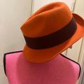 Anthropologie Accessories | Anthropologie Women’s Fedora | Color: Orange | Size: Os