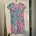 Lilly Pulitzer Dresses | Lilly Pulitzer Dress In Bright Summer Print. | Color: Blue/Green/Pink | Size: S