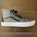 Vans Shoes | Custom Vans Skate Hi Size 13 | Color: Black/Gray | Size: 13