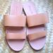 Madewell Shoes | Madewell Brown Leather Minimalist Beachy Summer Slides Sandals Size 9 | Color: Brown/Tan | Size: 9
