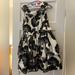 Kate Spade Dresses | Kate Spade X Florence Broadhurst Black And White Flower Cameo Dress | Color: Black/White | Size: 0