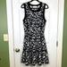 Kate Spade Dresses | Kate Spade Black And White Sleeveless Sweater Dress Sz Med | Color: Black/White | Size: M