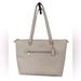 Coach Bags | Coach Cross Grain Leather Gallery Tote. | Color: White | Size: Os