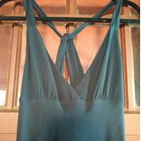 J. Crew Dresses | Glam J Crew Silk Halter Dress | Color: Blue | Size: 6