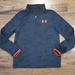 Under Armour Shirts & Tops | Boys Under Armour Black Active 1/4 Zip Pullover Size Xs | Color: Black/Red | Size: Xsb