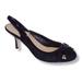 Kate Spade Shoes | Kate Spade Suede Slingback Pumps | Color: Black | Size: 10