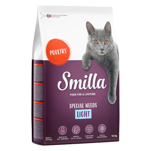 10kg Adult Light Smilla getreidefreies Katzenfutter trocken