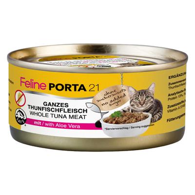 24x156g Thunfisch Porta 21 Katzenfutter nass