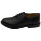 Mens Leather Ghillie Brogues, Scottish Brogues or Kilt Shoes, Sizes UK 6-13 (12 UK) Black