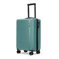 GinzaTravel Lightweight Suitcase ABS Hard Shell Case Suitcases with TSA Lock 4 Wheels Carry-on Hand Luggage for Travel Medium(68cm 65L) Green